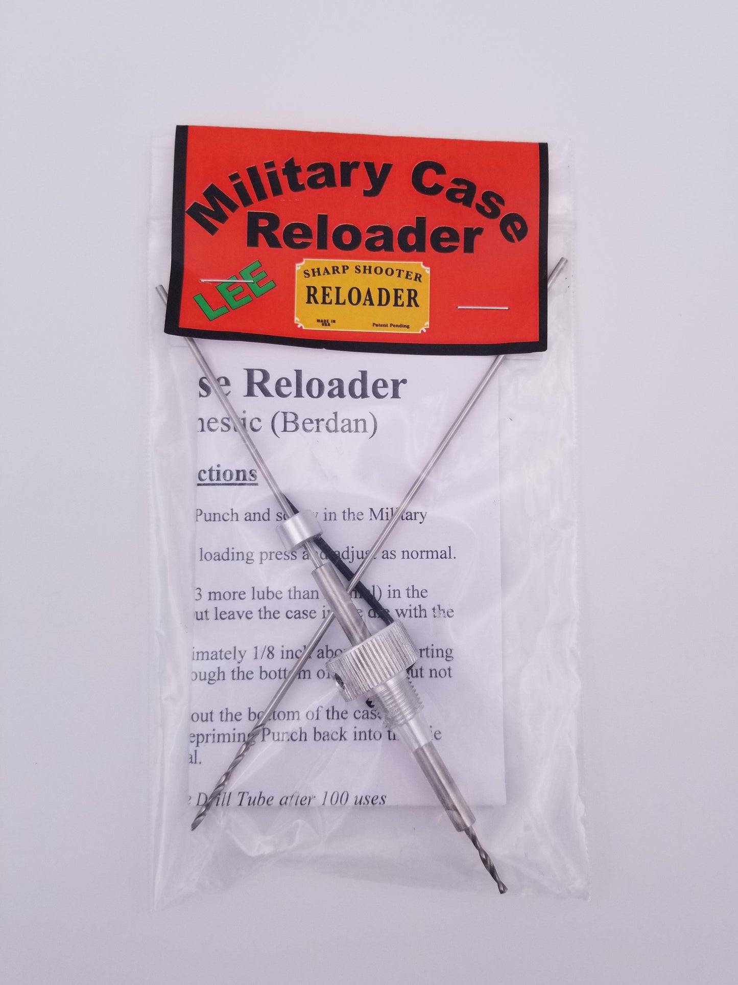 Lee berdan case converter for Lee resizing dies