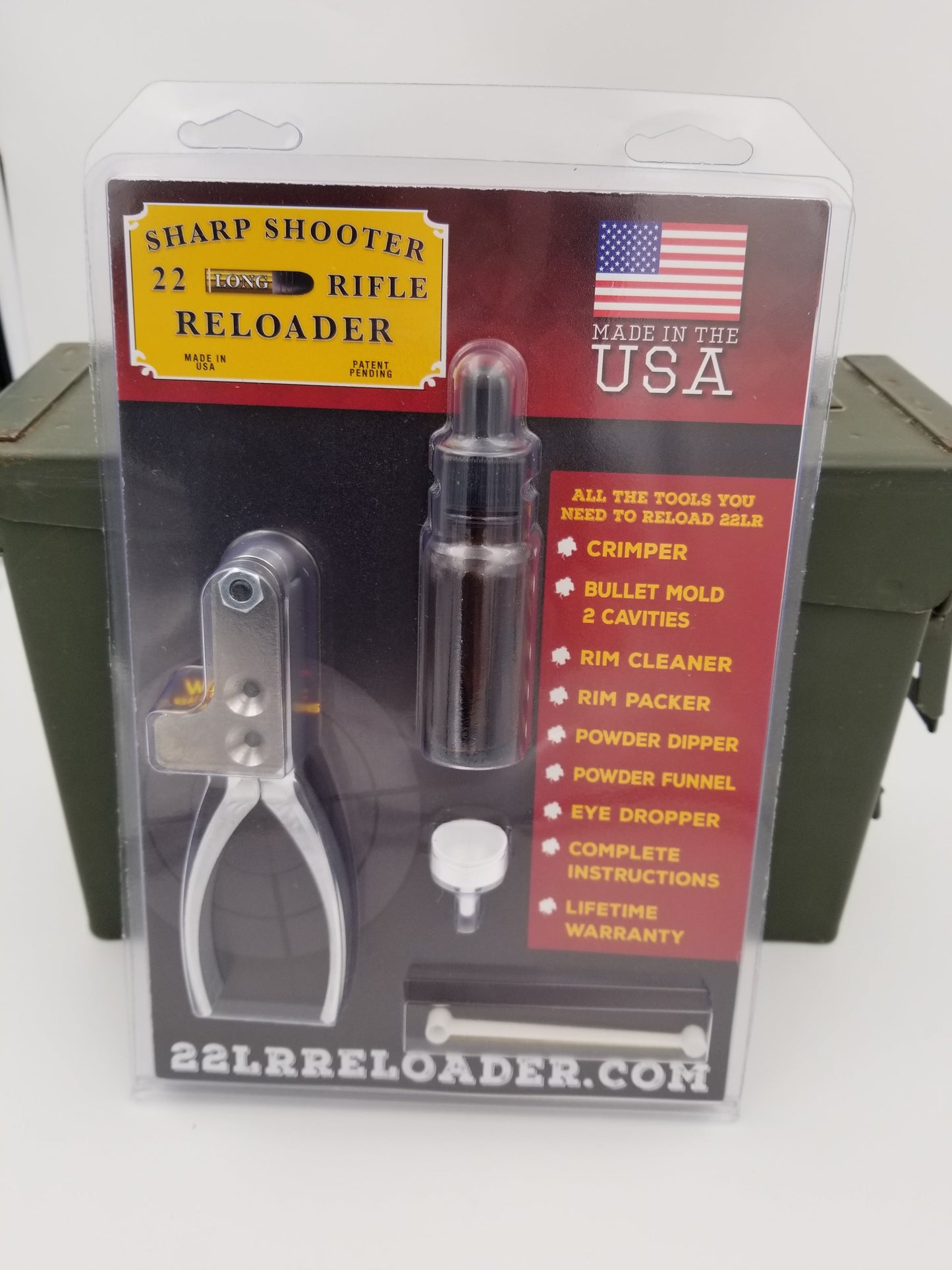 Complete 22 reloader kit.