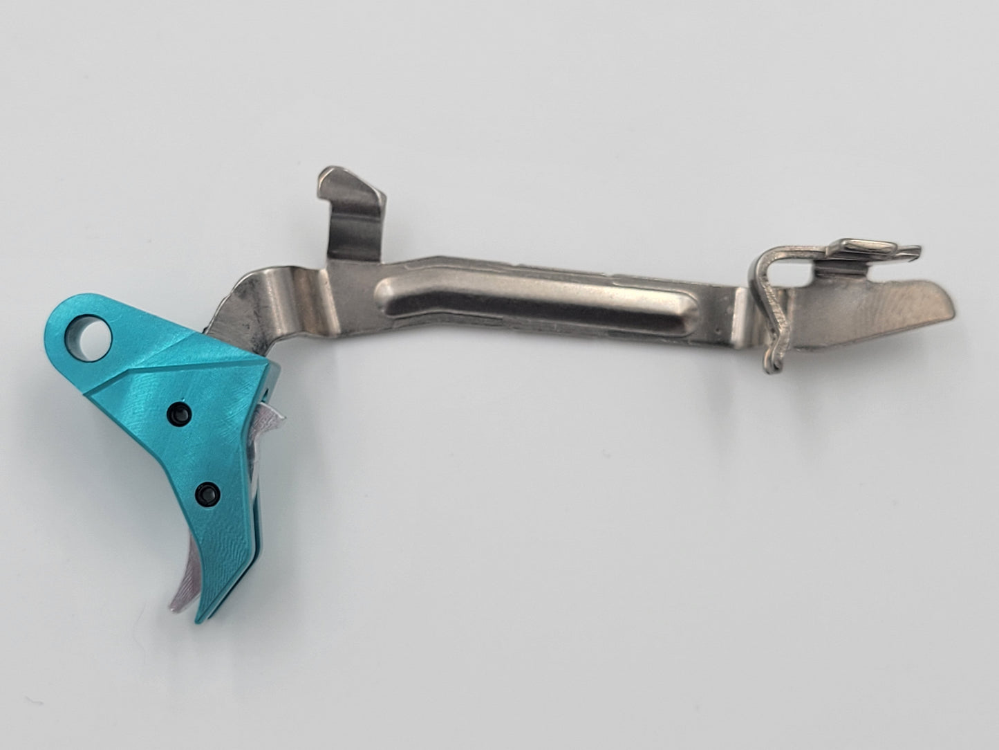 Glock 17-19 Teal / Silver Trigger