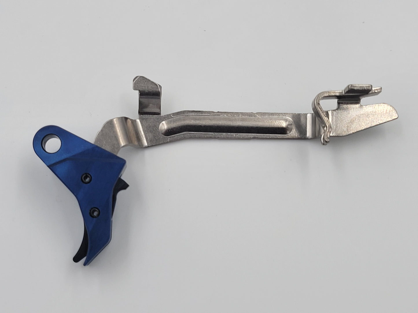 Glock 17-19 Blue / Black Trigger Side View
