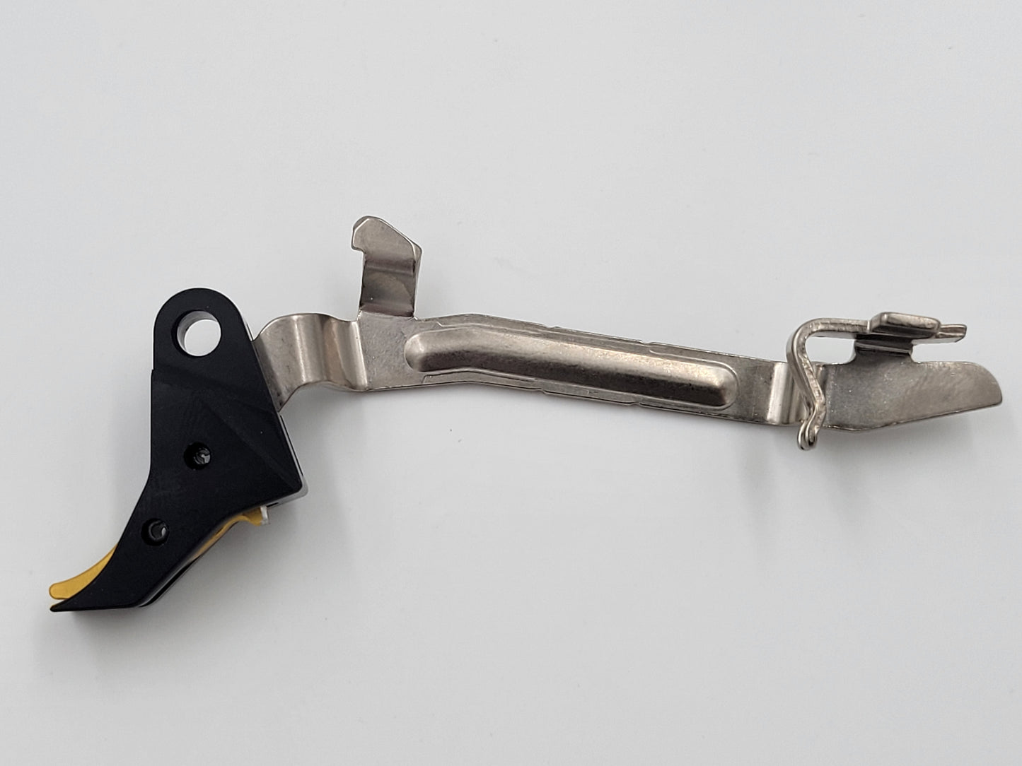 Glock 17-19 Black / Gold Trigger - Side View