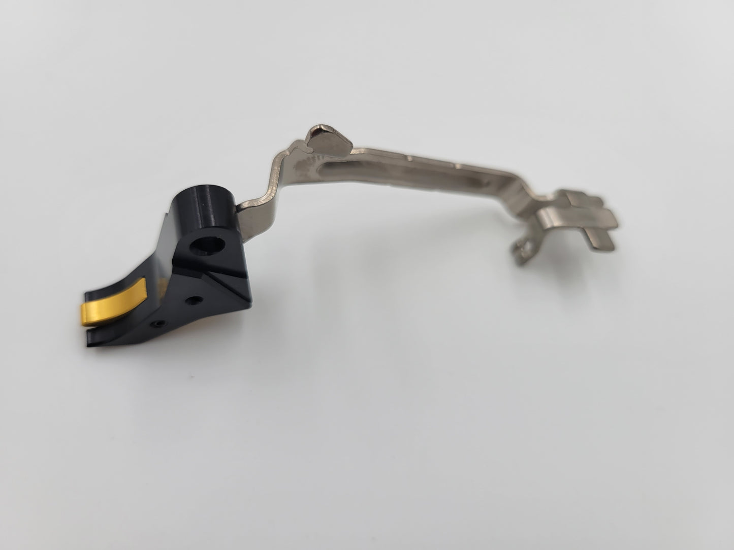Glock 17-19 Black / Gold Trigger Top View
