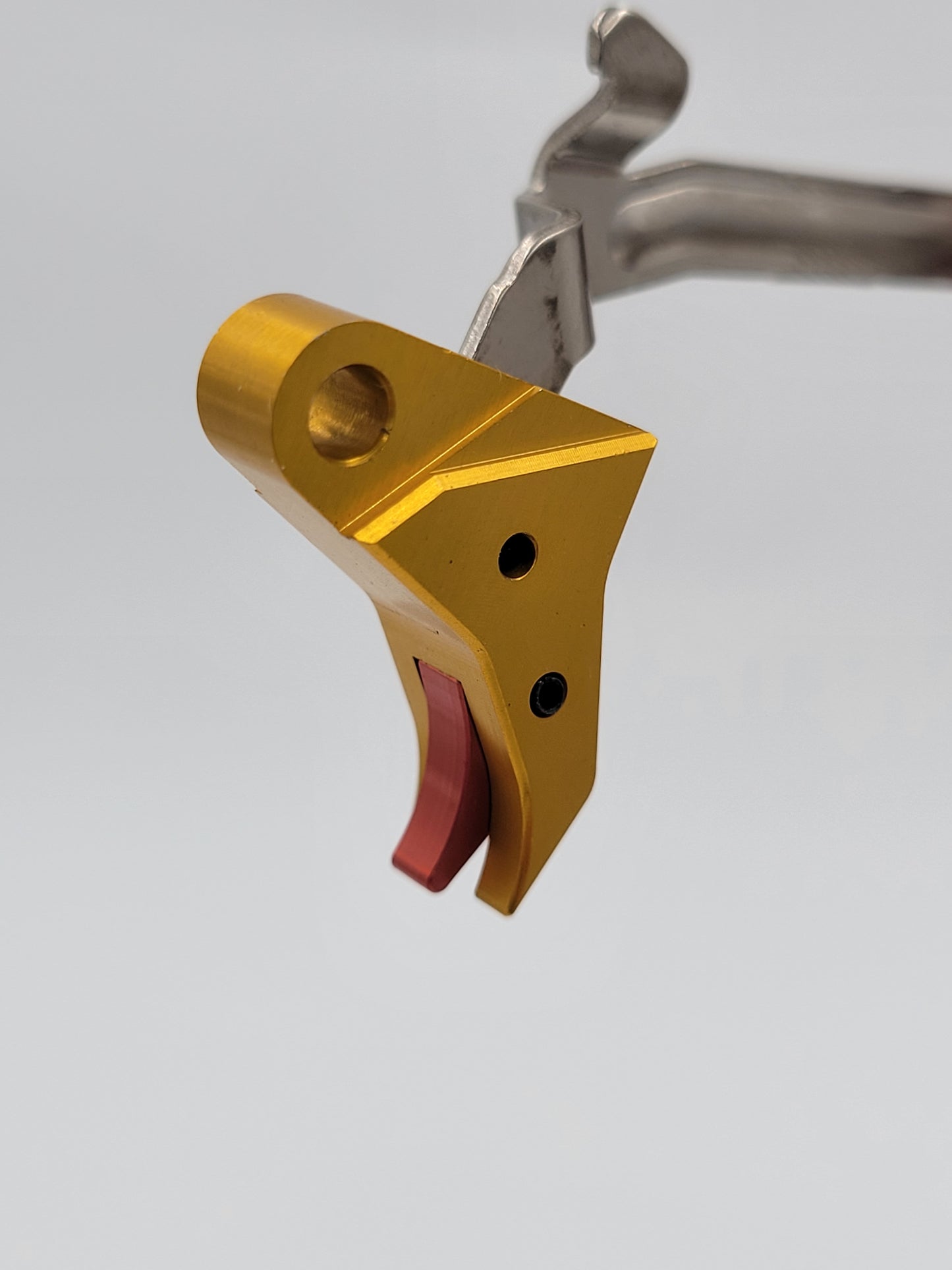 Glock 17-19 Gold / Red Trigger