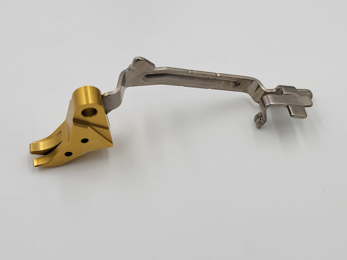 Glock 17-19 Gold / Gold Trigger Side View