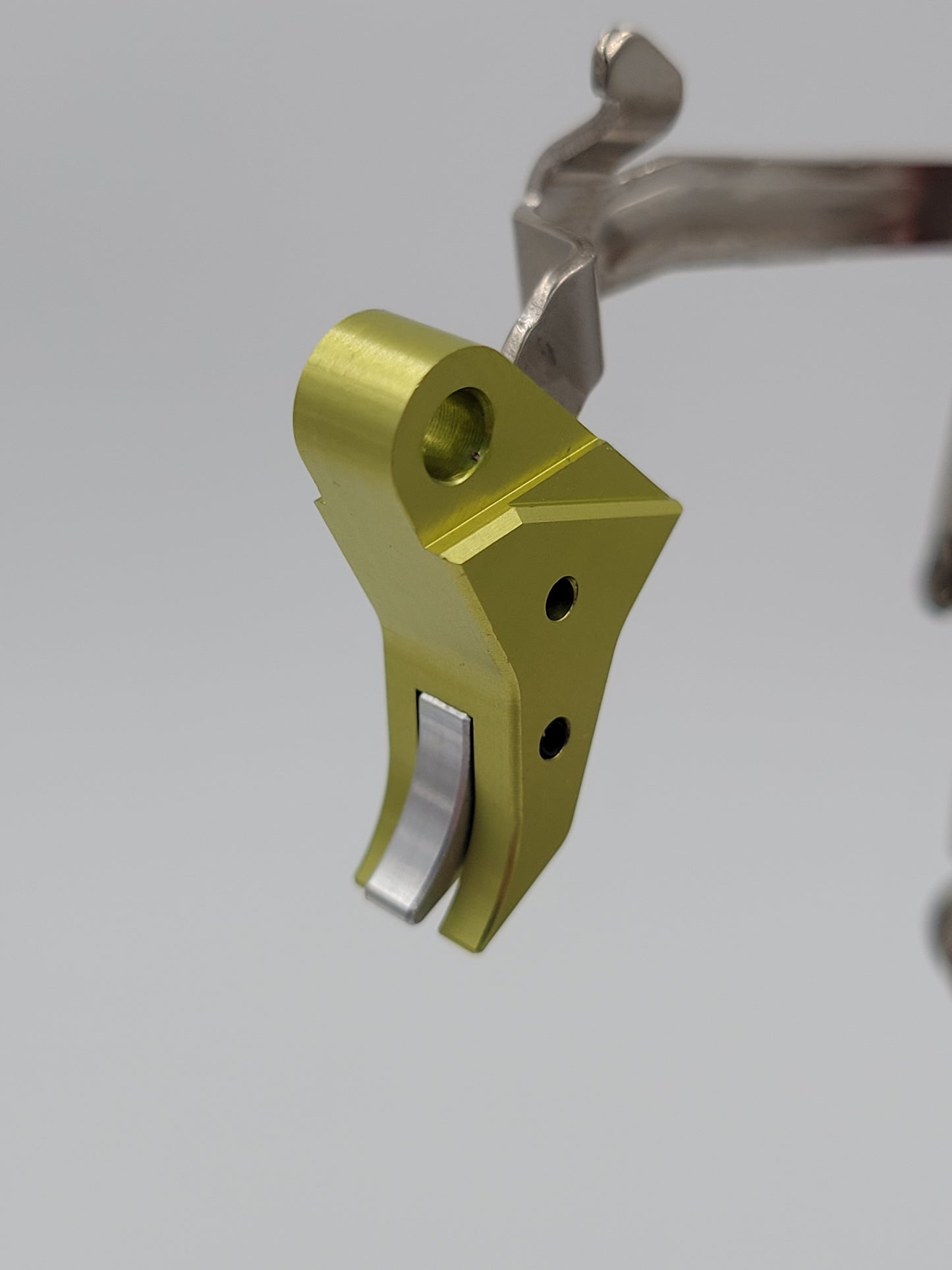 Glock 17-19 Green / Silver Trigger