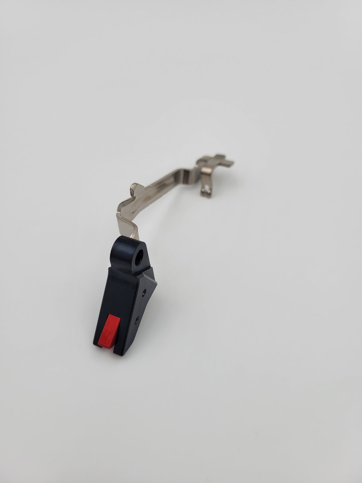 Glock 17 Glock 19 Black / Red Flat Trigger Side View