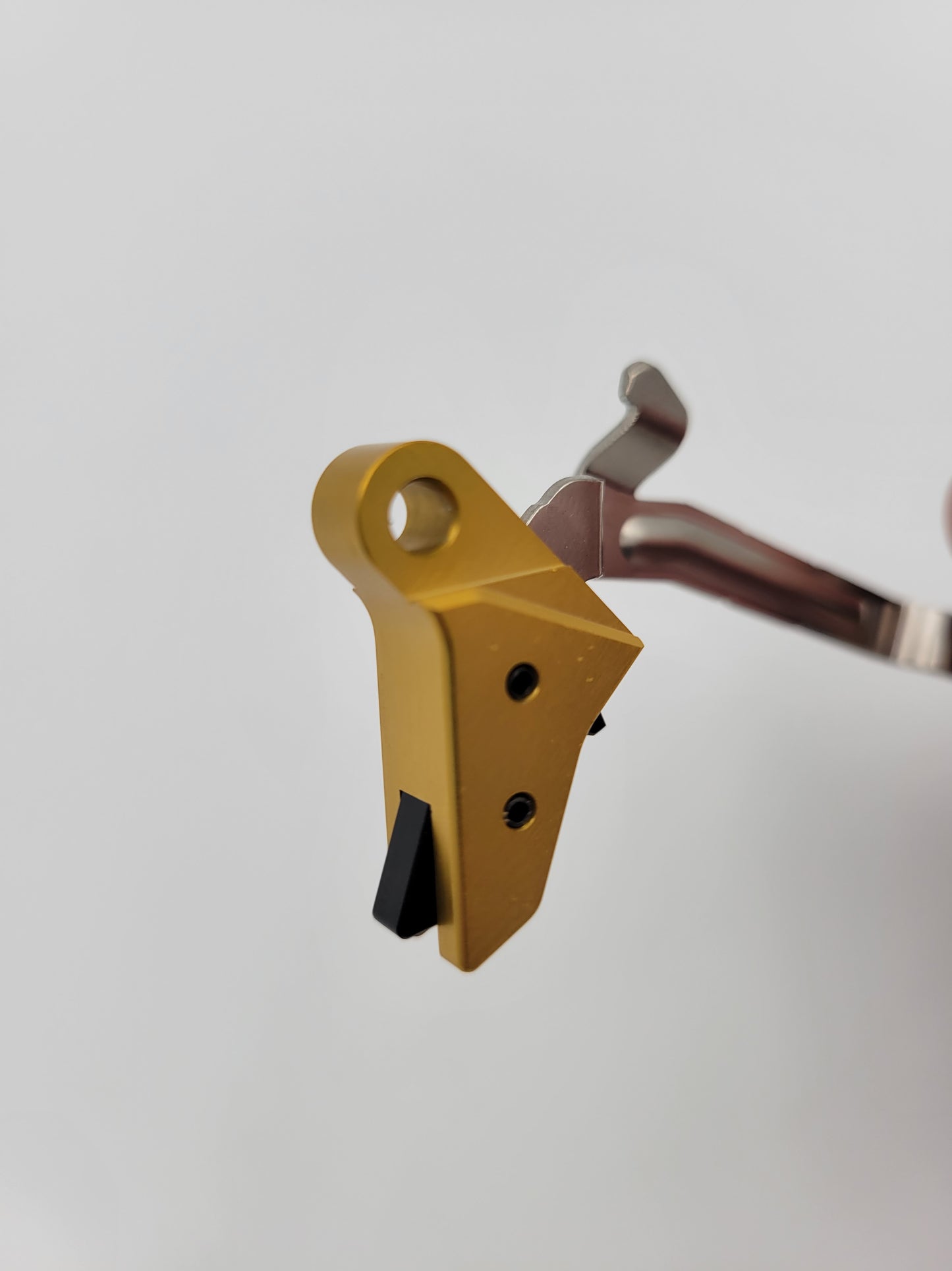 Glock 17 Glock 19 Gold / Black Flat Trigger