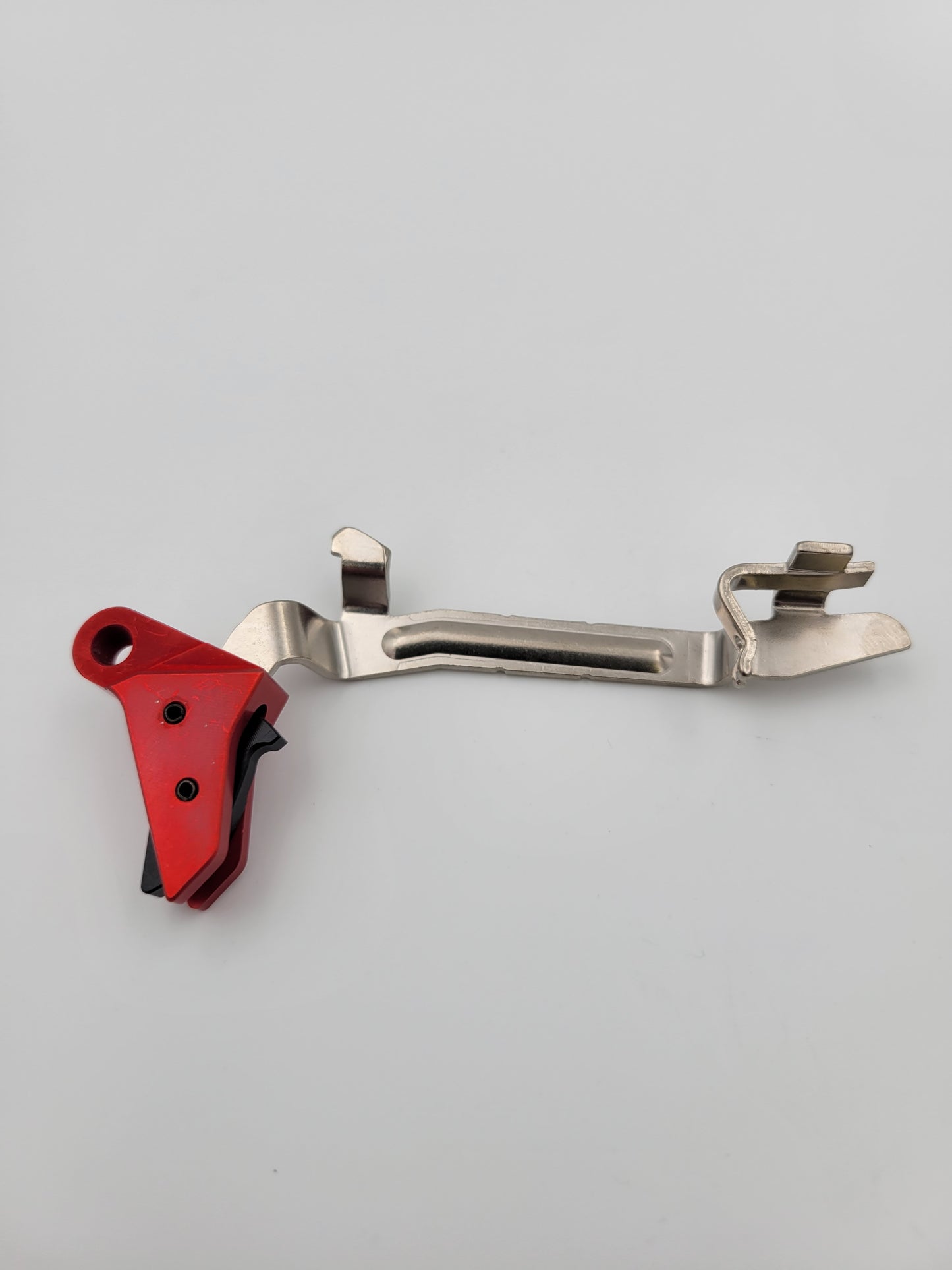 Glock 17 Glock 19 Red / Black Flat Trigger Side View