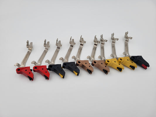Glock 17, Glock 19 Flat Faced Triggers
