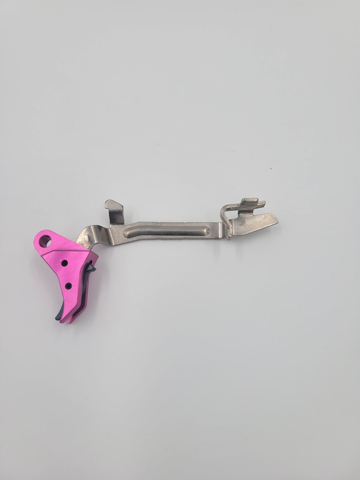 Glock 17-19  Pink / Black Trigger Side View